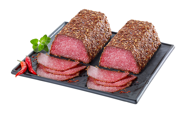 Bild: Trapezsalami im Chilimantel