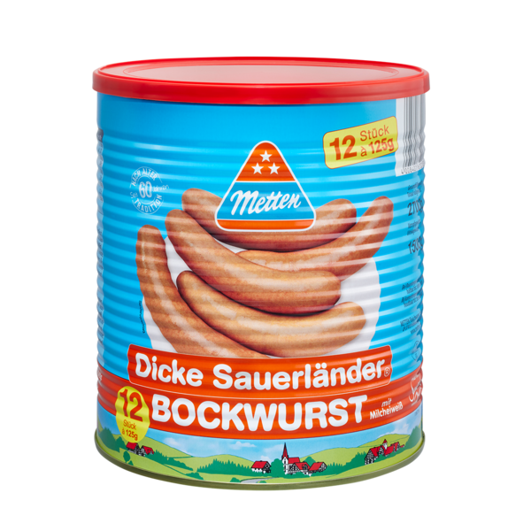 Bild: "Dicke Sauerländer" Bockwurst