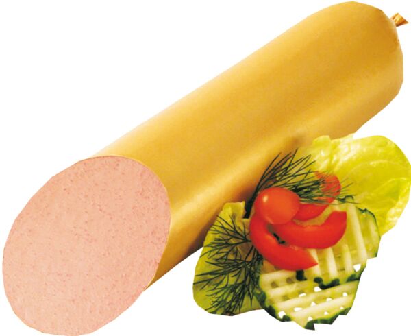 Bild: Delikatess Leberwurst mit Kalbfleisch