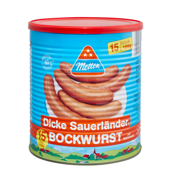 Bild: "Dicke Sauerländer" Bockwurst