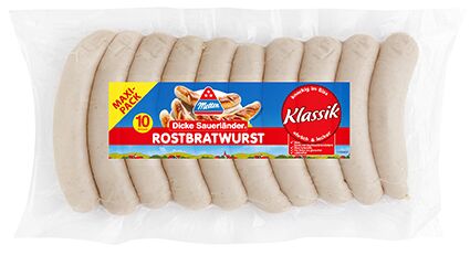 Bild: "Dicke Sauerländer" Rostbratwurst Klassik Maxi-Pack