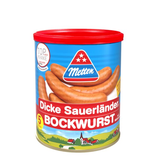 Bild: "Dicke Sauerländer" Bockwurst