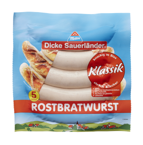 Bild "Dicke Sauerländer" Rostbratwurst Klassik