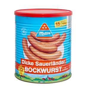 Bild "Dicke Sauerländer" Bockwurst